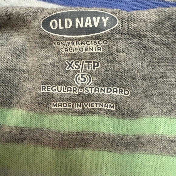 Old Navy Little Girls Multicolor Striped Dress - Picture 3 of 3